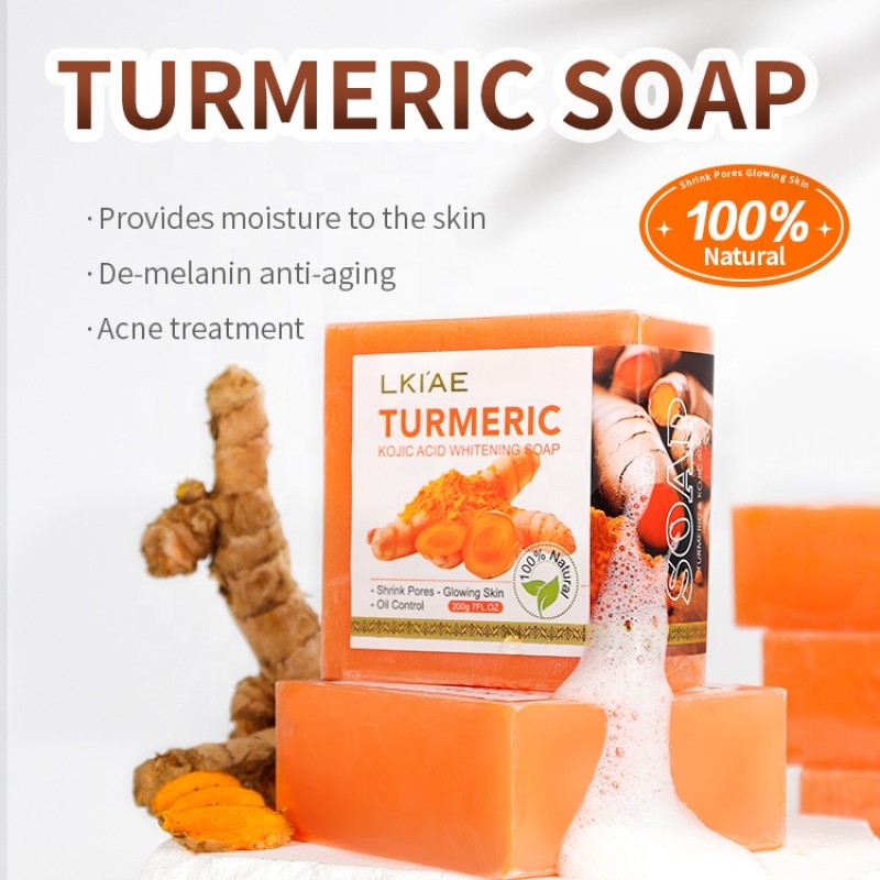 Turmeric Soap Factory - OEM Acne Removal Brightening Bar