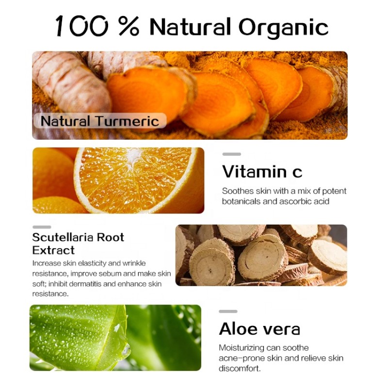 Acne Cream Manufacturer - OEM Turmeric Nicotinamide Pore Shrink