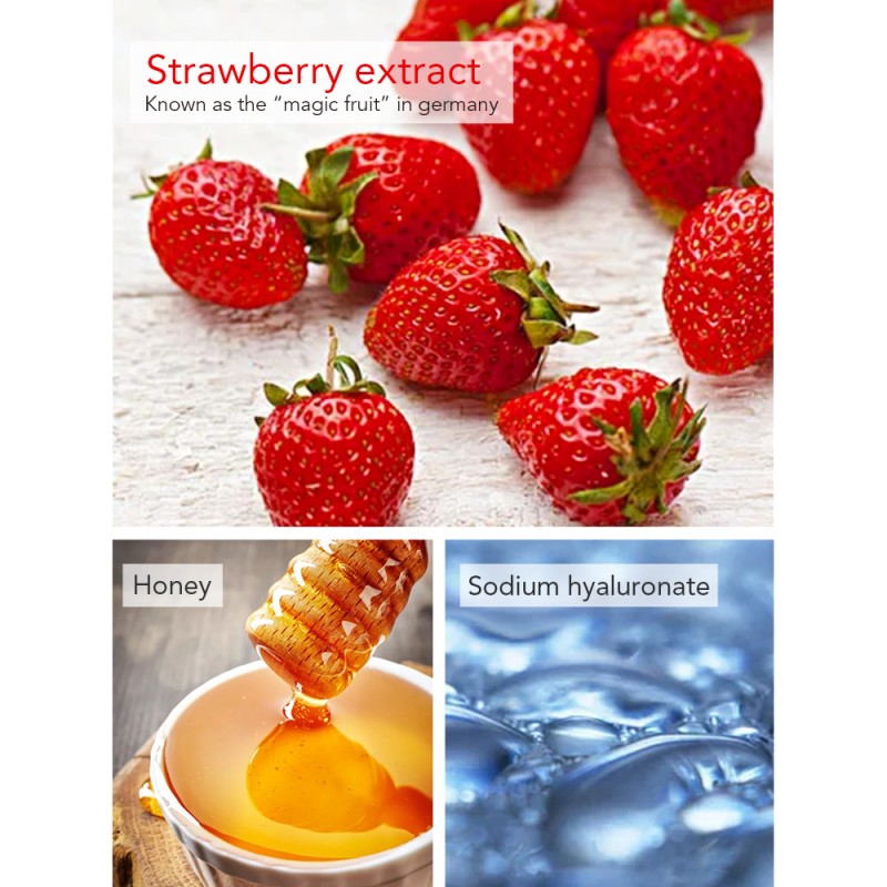 Shower Gel Factory - OEM Strawberry Scent Whitening Care