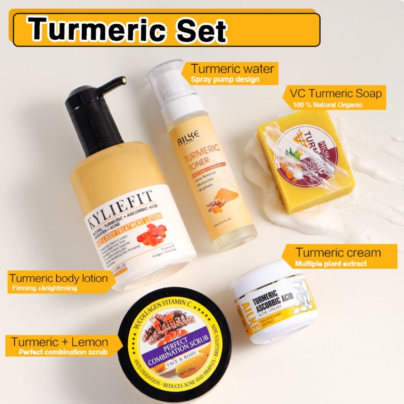 Turmeric Set Factory - OEM Anti Acne Dark Spot Remover