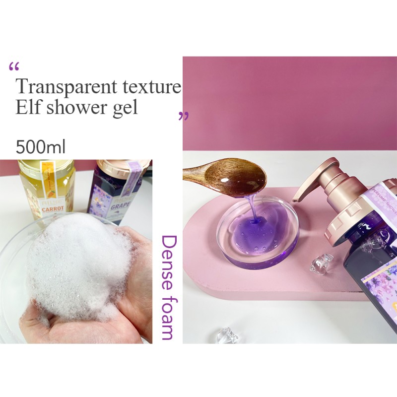 Shower Gel Manufacturer - OEM Grape Fruit Oil Moisturizing