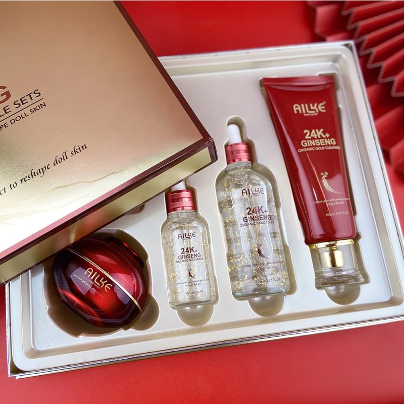 Skin Care Set Factory - OEM Anti Aging Whitening Glowing Skin