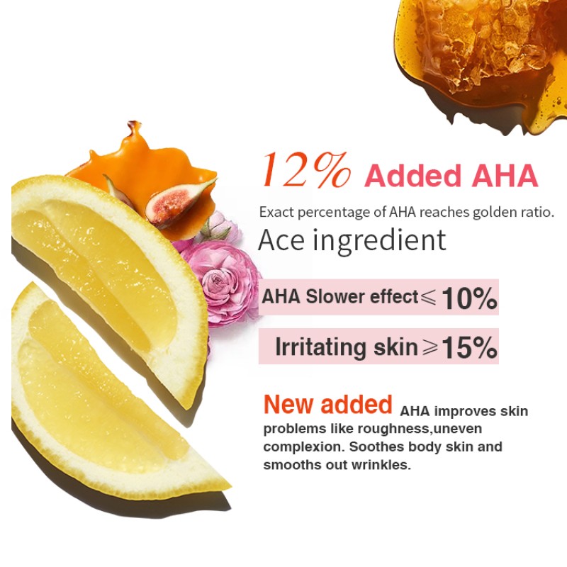 Body Lotion Manufacturer - OEM AHA Nicotinamide Brightening