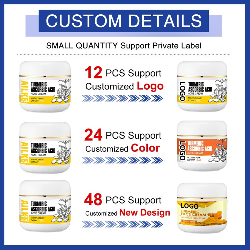 Acne Cream Factory - OEM Turmeric Whitening Pimple Removal