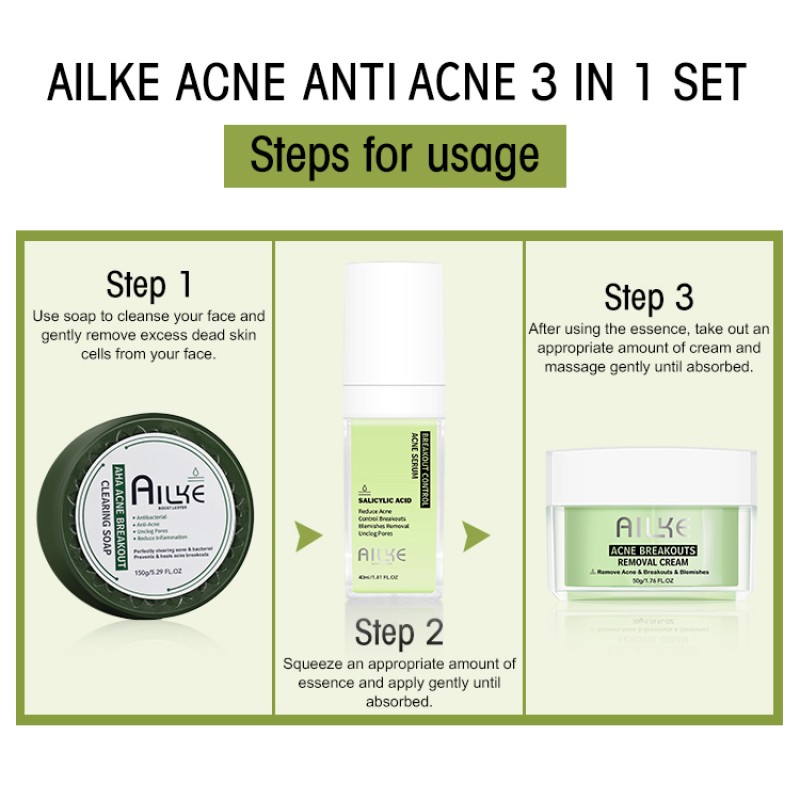 Acne Set Factory - OEM Organic Tea Tree Daily Care