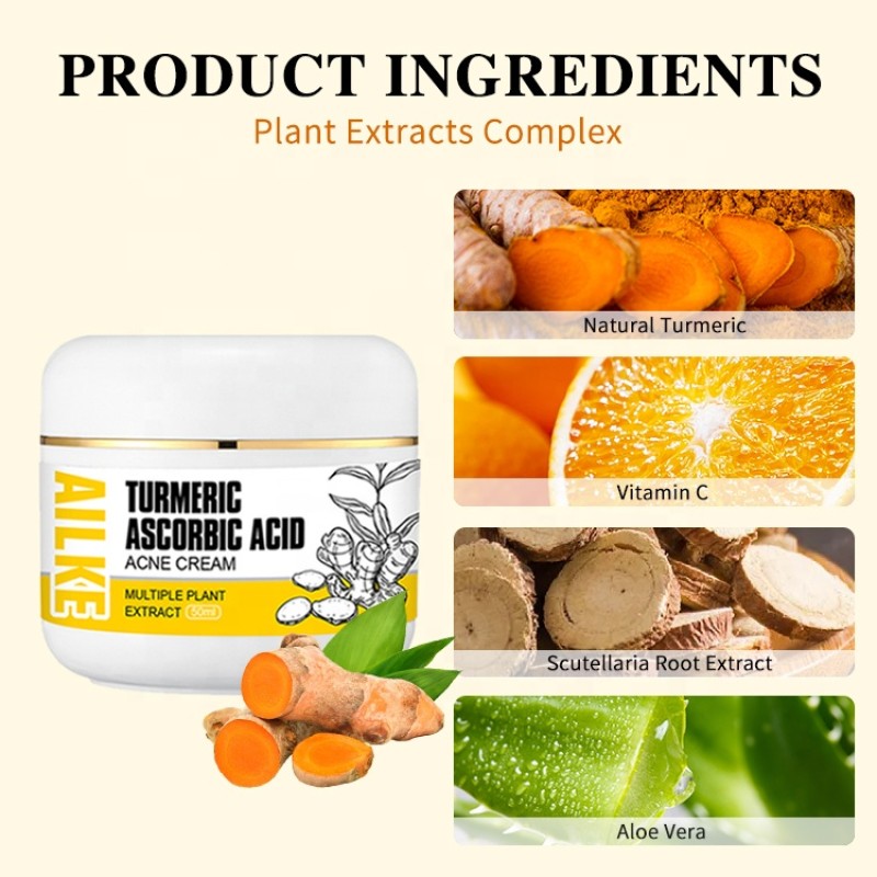 Acne Cream Factory - OEM Turmeric Whitening Pimple Removal