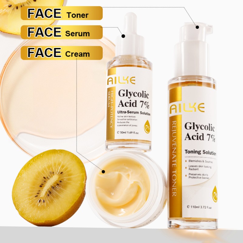 Skin Care Kit Factory - OEM Glycolic Acid Dark Spot Rejuvenating