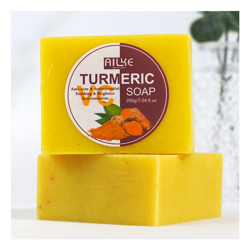 Acne Soap Manufacturer - OEM Turmeric Scrub Dark Spot Removal