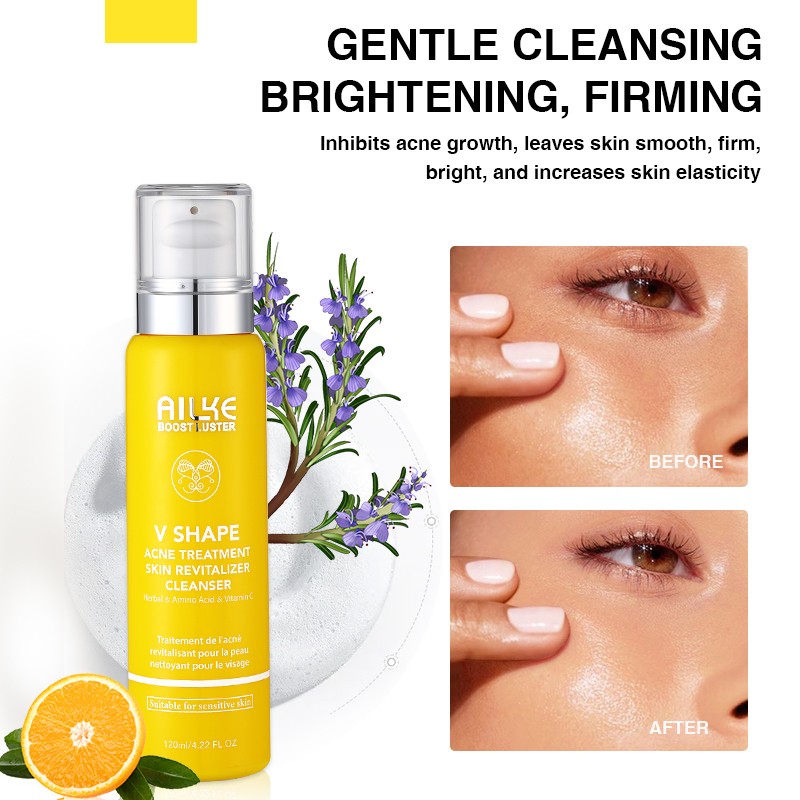 Face Cleanser Factory - OEM Organic Gel Whitening Anti-Acne