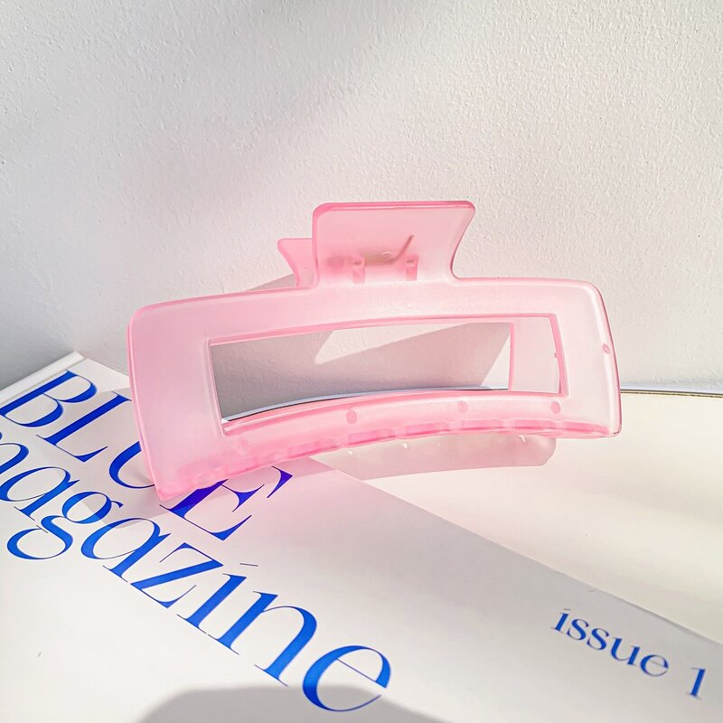 Plastic Hair Claw Clip Manufacturer - New Fashion Candy Color Sweet Temperament for Girls Women