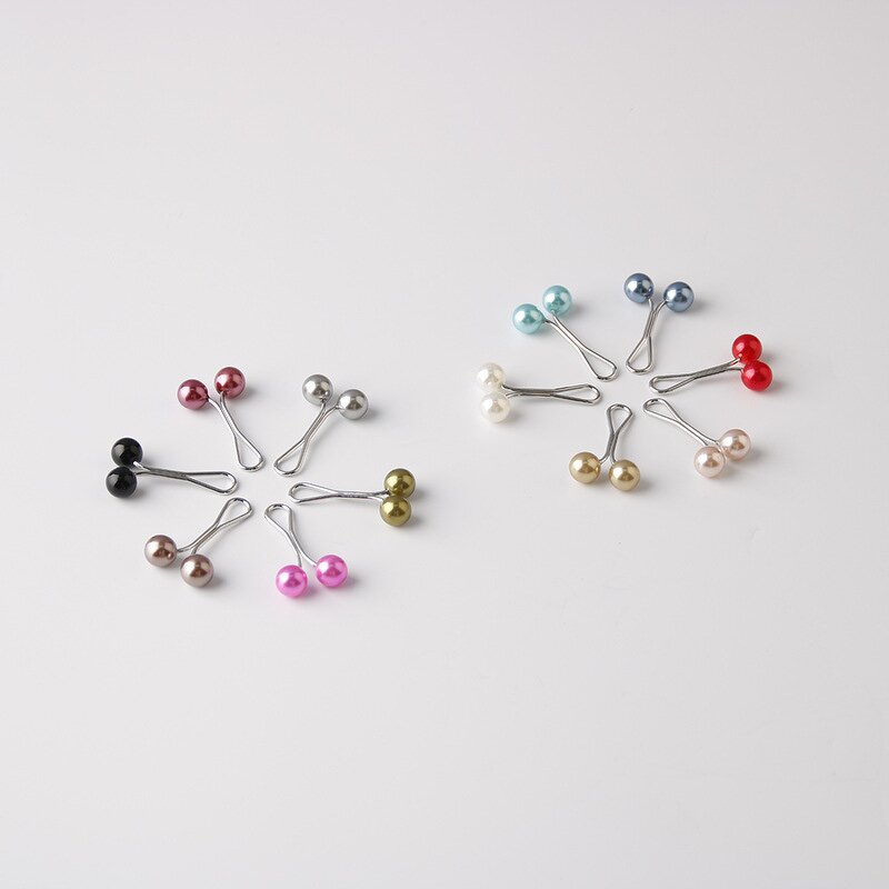 Hijab Scarf Clip Manufacturer - Latest Design Wholesale Factory Price Pearl U Brooch for Muslim