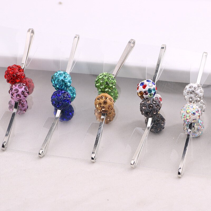 Scarf Clip Manufacturer - Factory Wholesale Casual Fashion Diamond Ball Neck Silk Women's Decorative Jewelry Needle