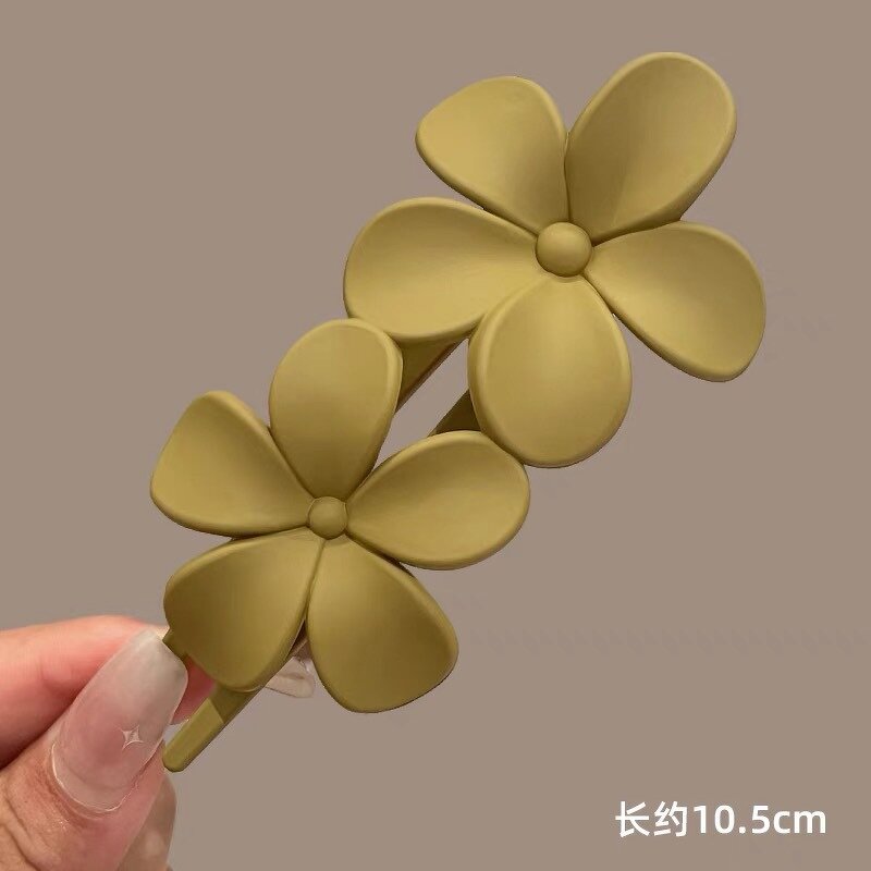 Hair Clip Manufacturer - Custom Vintage Sweet Flower Design Fresh Summer Plastic for Girls & Women