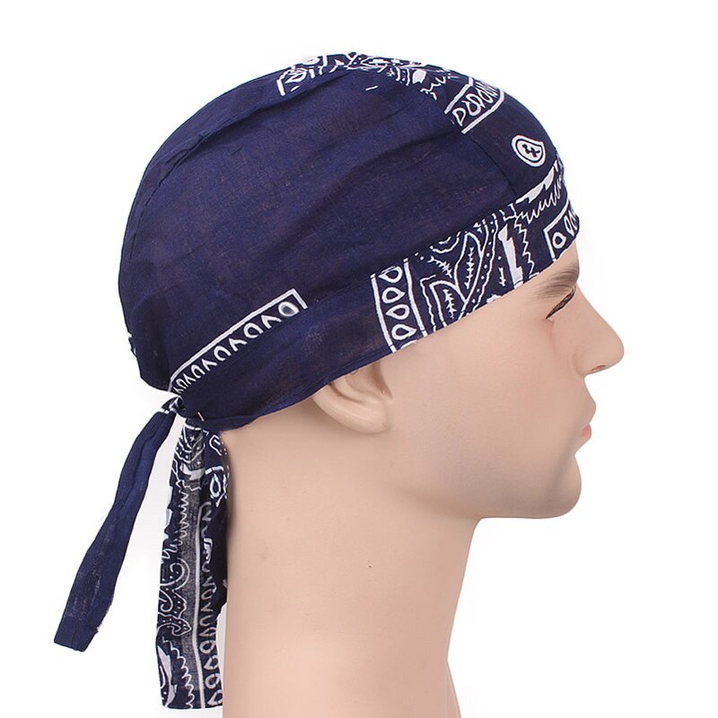 Bandana Manufacturer - Unisex Custom Printed Multifunctional Pirate Hat Cotton Hip Hop for Sports