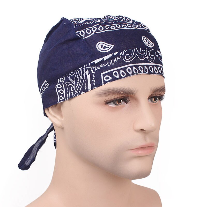 Bandana Manufacturer - Unisex Custom Printed Multifunctional Pirate Hat Cotton Hip Hop for Sports