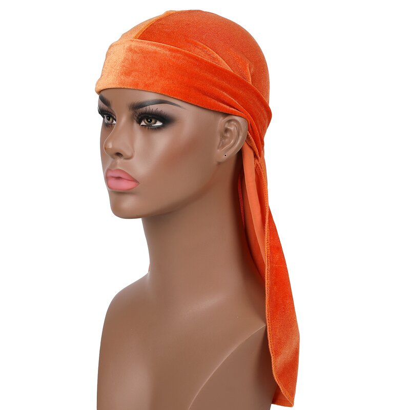 Doo Rag Bonnet Manufacturer - FUBU Unisex Korea Velvet Durag Sleep Matching Multifunction for Adults