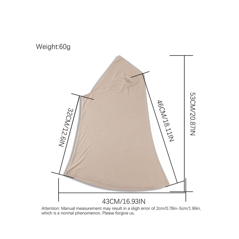 Hijab Muslim Scarf Manufacturer - High Quality Silk Cotton Head Cover Solid Color for Women