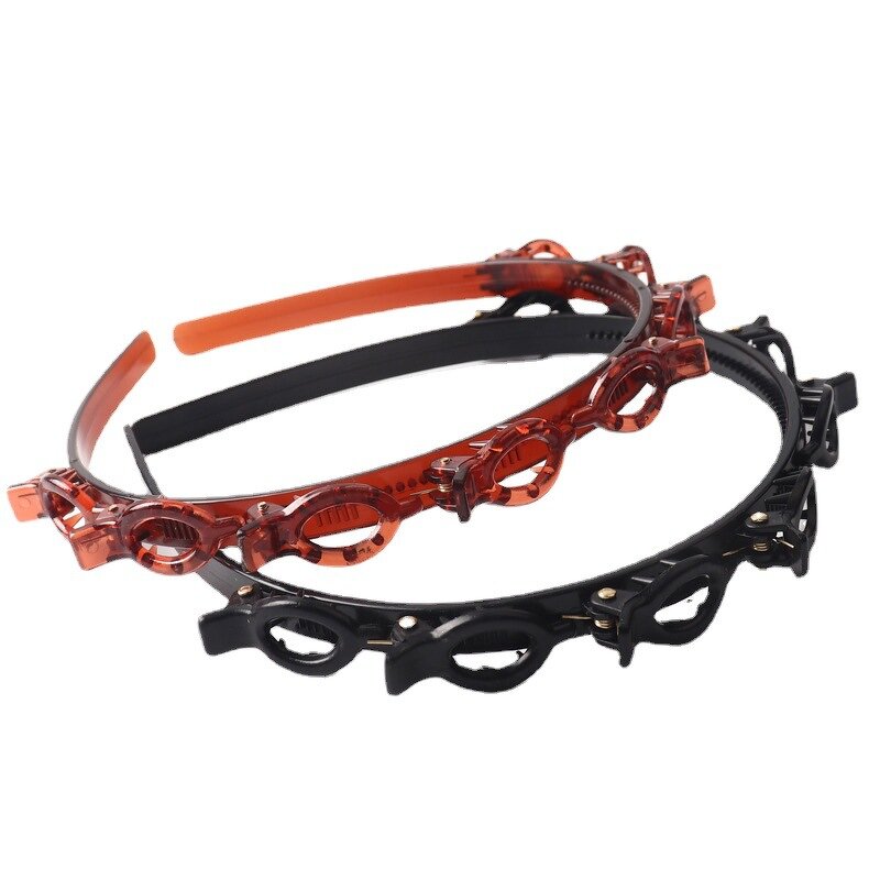 Hairband Clip Manufacturer - Bangs Non-slip Double Layer Twist Plait DIY Braiding Styling Tool