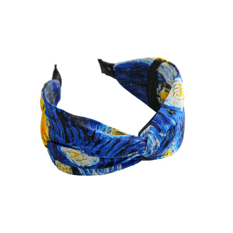 Women's Headband Manufacturer - New Style Stylish Classic Boho Satin with Alloy