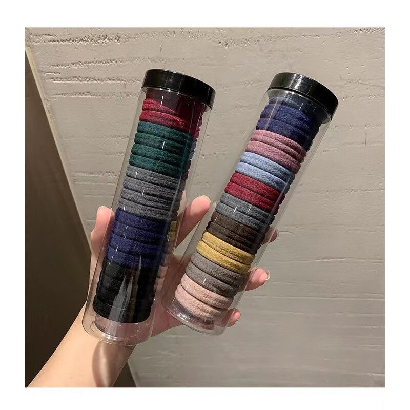 Hair Ties Manufacturer - Ladies Sweet Ponytail Holder Polyester Elastic Hair Band Hair Rope for Women