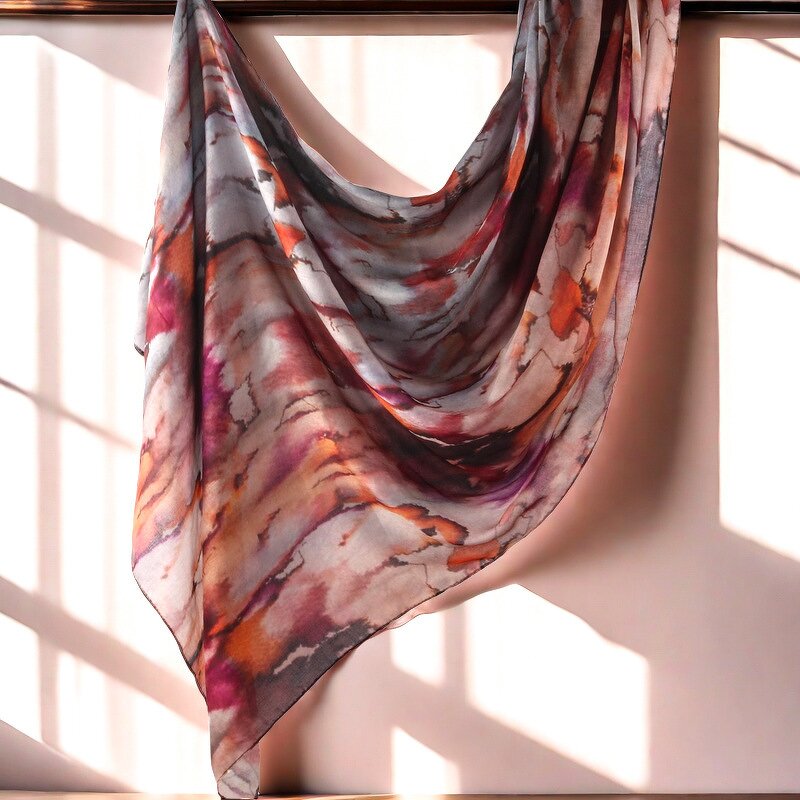 Hijab Scarf Manufacturer - 2024 Print Breathable Light Weight Soft Cotton Rayon Viscose Woven Modal Muslim Women Shawl