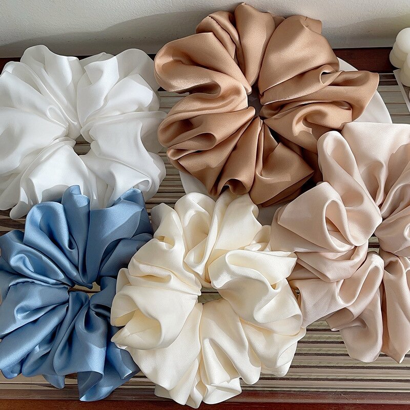 Satin Hair Ties Manufacturer - New Large Intestine Headband High Elasticity Anti Tangling for Women