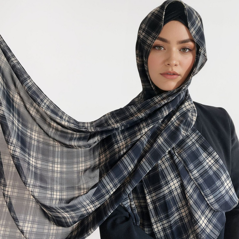 Square Scarf Manufacturer - New Hangzhou Pearl Chiffon Summer Rose Flower Print Muslim Headscarf Hui Ethnic Turban