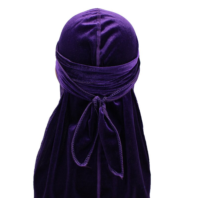 Doo Rag Bonnet Manufacturer - FUBU Unisex Korea Velvet Durag Sleep Matching Multifunction for Adults