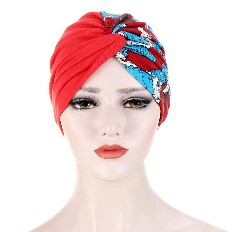 Twist Hat Manufacturer - Hot Sale Europe America Fashion Multicolor Cloth Spell Cloth Headdress Chemotherapy Hats