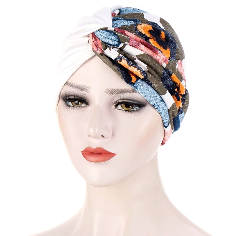Twist Hat Manufacturer - Hot Sale Europe America Fashion Multicolor Cloth Spell Cloth Headdress Chemotherapy Hats