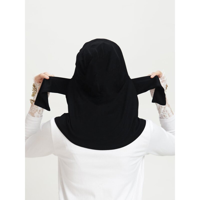Hijab Set Manufacturer - 2022 Yiwu Hot Selling Button Hat Scarf Fashion New Solid Color Women's Wrap Wholesale