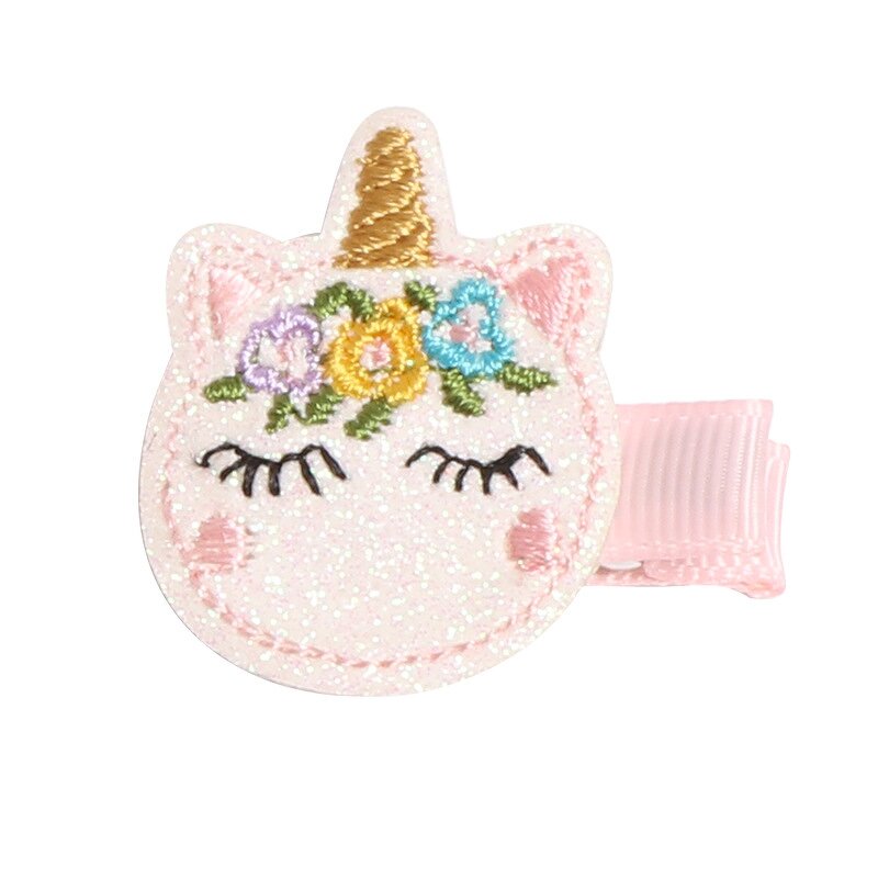 Hair Clip Set Manufacturer - Girls' PU Leather Cotton Filled Bunny Crown Star Love Bow for Women