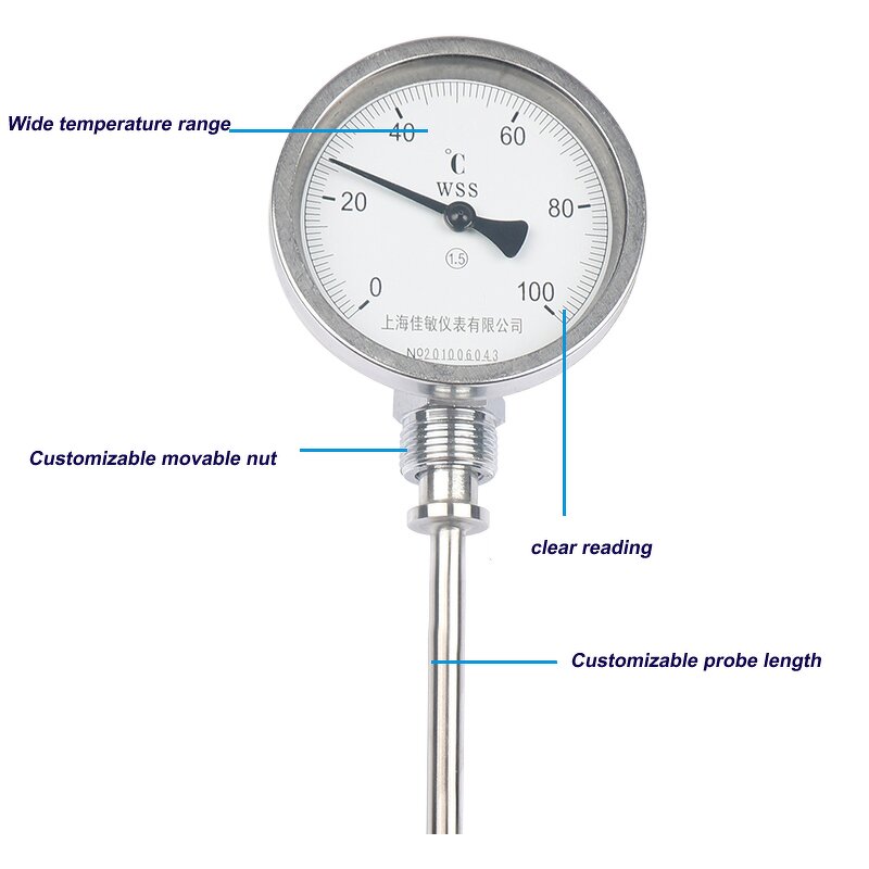 Temperature Test Thermometer Manufacturer - Dial Asphalt