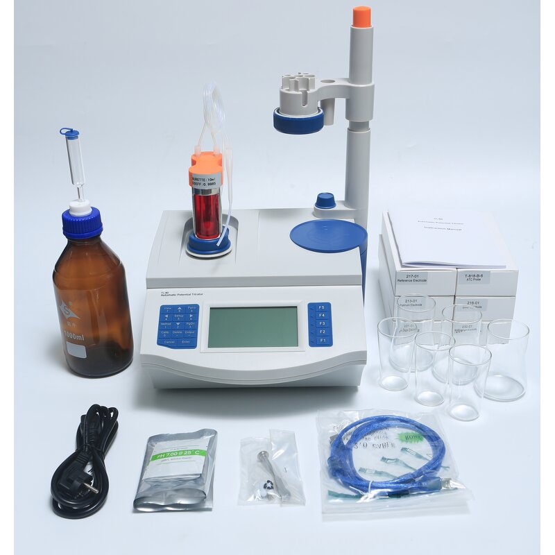 Titrator Manufacturer - High-Accuracy Automatic Potentiometric Karl Fischer Coulometer