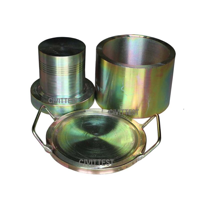 Aggregate Crushing Value Tester Manufacturer - ASTM Standard Manual Model ACV Testing Machine