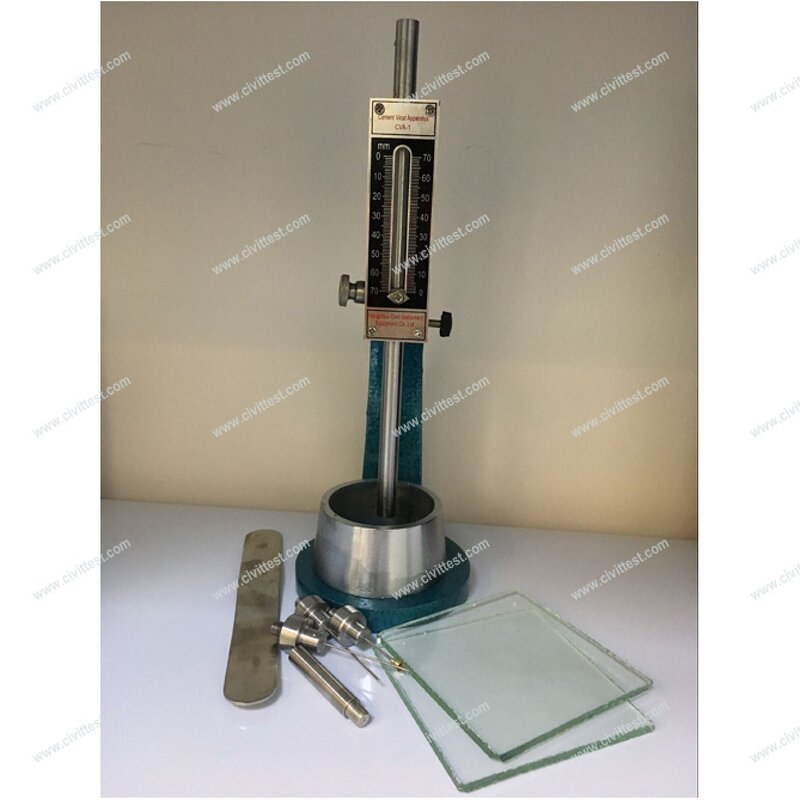 Vicat Apparatus Manufacturer - Cement Mortar Setting Time and Consistency Needle Rod