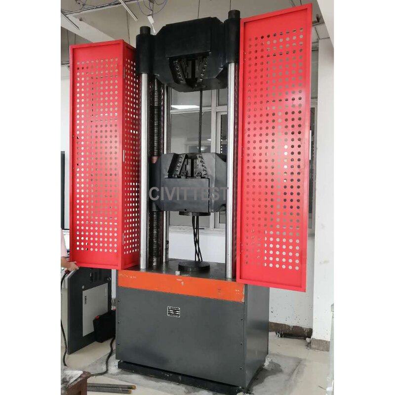 Universal Testing Machine Manufacturer - 2000KN Full Automatic PC Servo Hydraulic Tension Rebar Bending