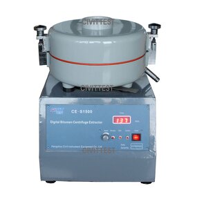 Centrifuge Extractor Manufacturer - Digital 1500g 3000g 3000r Asphalt Bitumen