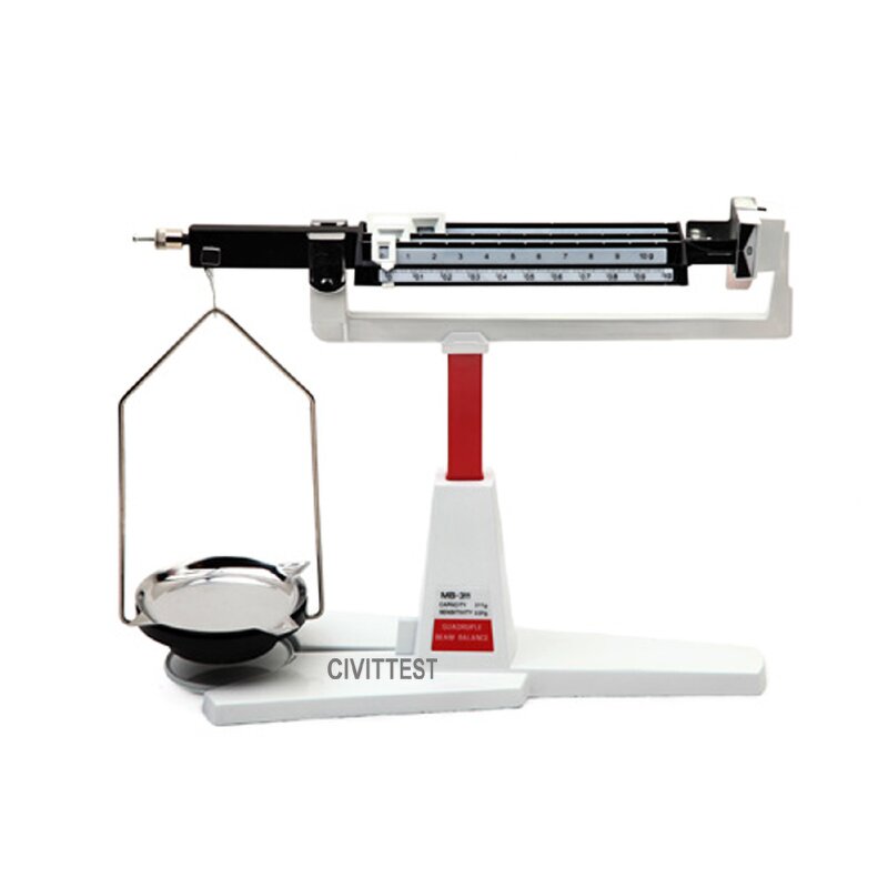 Triple Beam Balance Manufacturer - Industrial Laboratory Weight Measure Testing 2610g 0.1g Mechanical