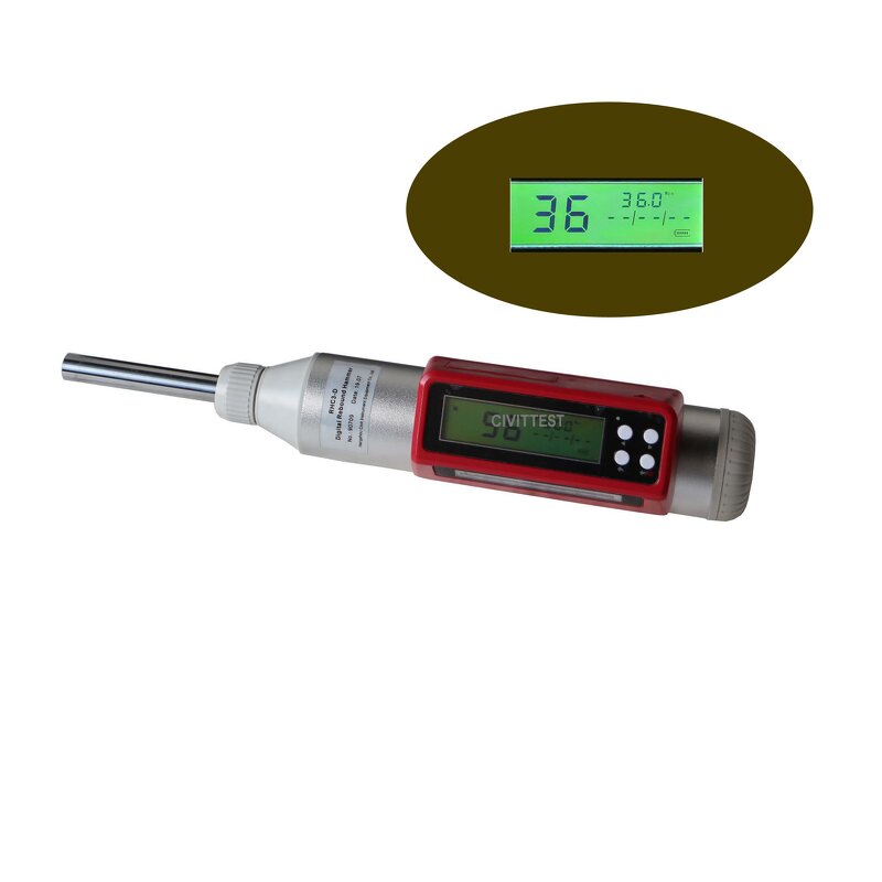 Rebound Hammer Manufacturer - Low Price High Quality Hot Sell 2.207J Electronic Digital Testing Concrete