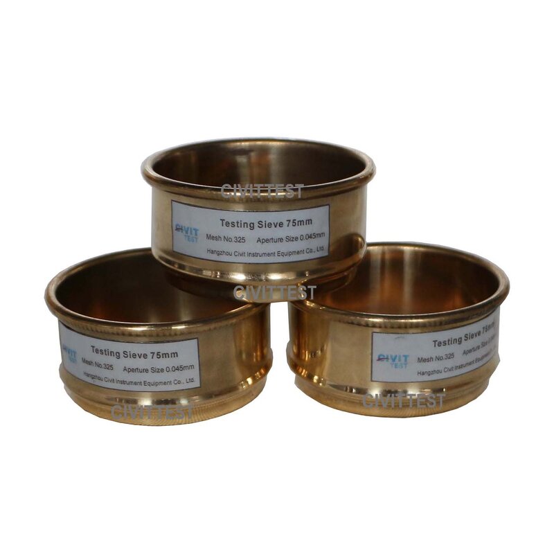 Testing Sieve Manufacturer - Laboratory Soil Sand Asphalt Stainless Steel Wire Mesh