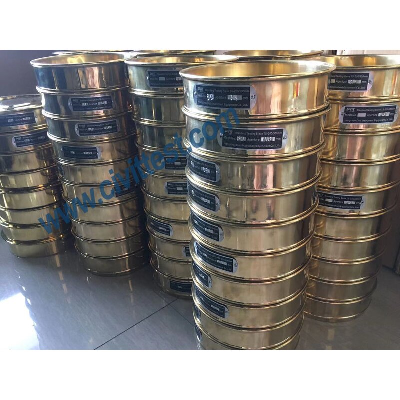 Test Sieve Manufacturer - Brass Standard Soil Testing