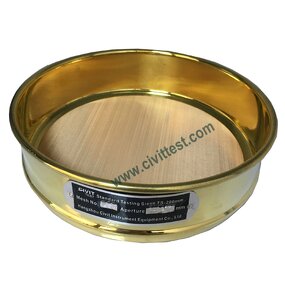Test Sieve Manufacturer - 200mm Wire Mesh Soil Laboratory Brass
