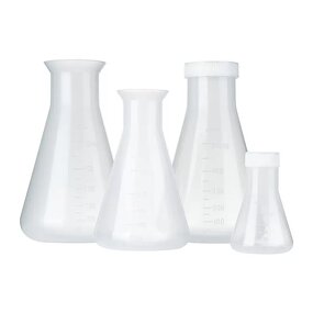 Conical Flask Manufacturer - Science Plastic Measuring with Lid Laboratory Beaker PP Material
