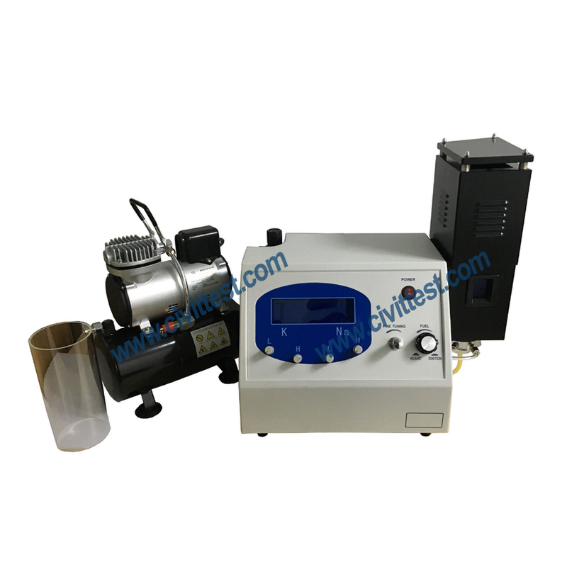 Flame Spectrophotometer Manufacturer - High Quality Scientific Lab Digital LCD K Na Ba