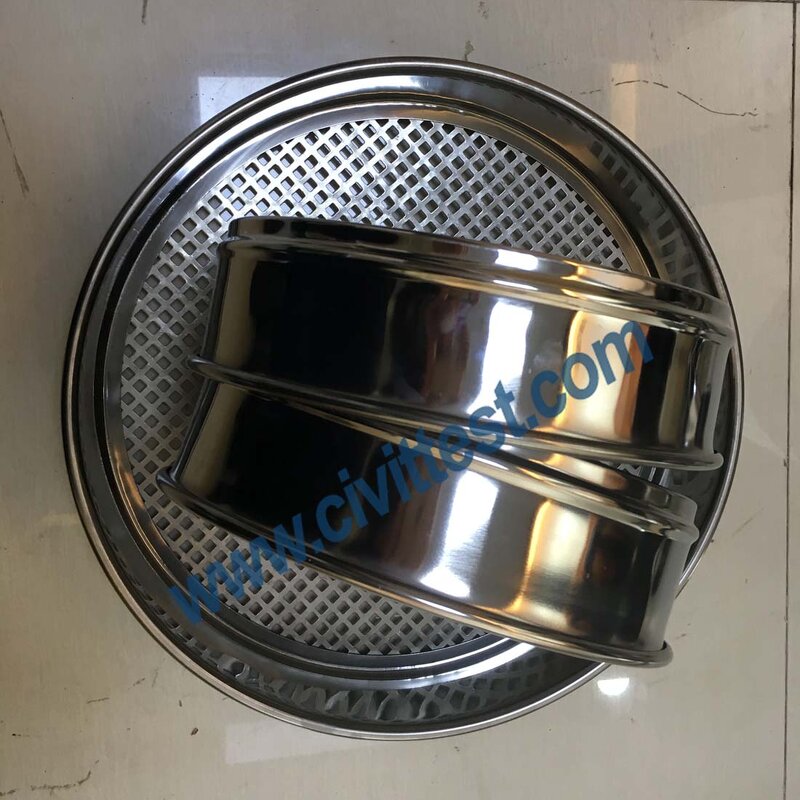 Test Sieve Manufacturer - Stainless Steel Perforated Metal Plate Soil Laboratory