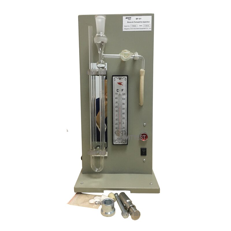 Cement Fineness test Apparatus Manufacturer - Air Permeability Blaine