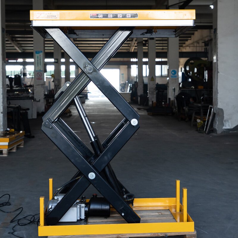 Workshop Hydraulic Scissor Lift Table Manufacturer - Hot Selling 1-4 Ton 1.78M Stationary Electric Scissor Platform