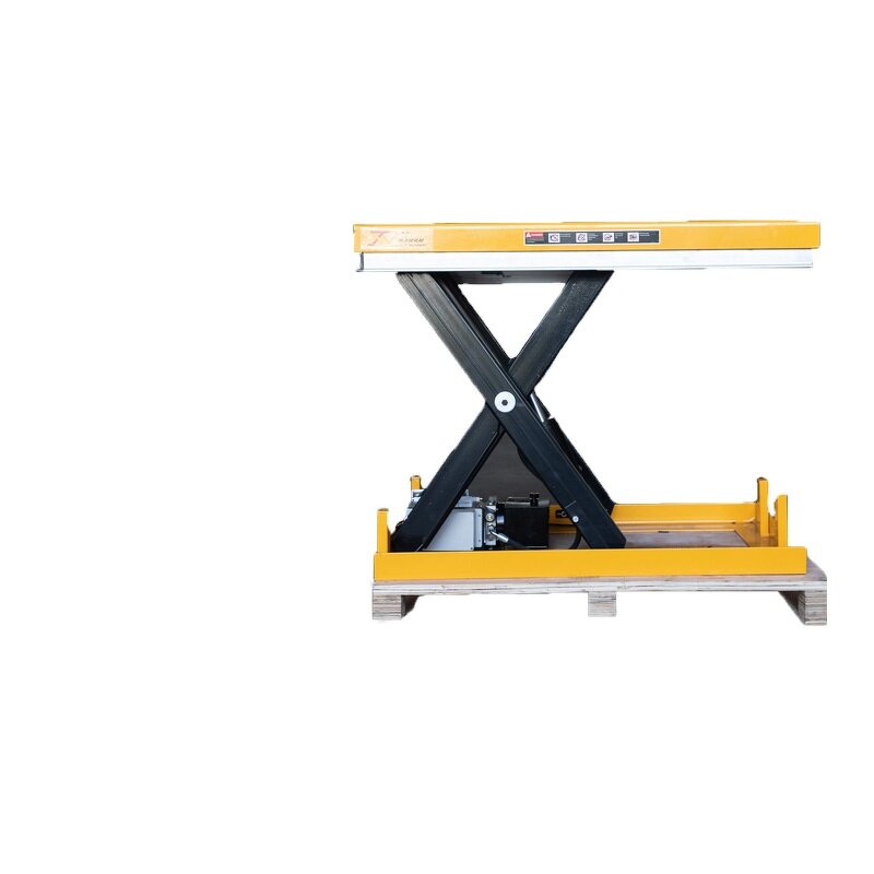 Stationary Electric Lift Table Manufacturer - HW1006 1T 2000*1000MM 1.3M 1Ton Remote Control Scissor Lift Table