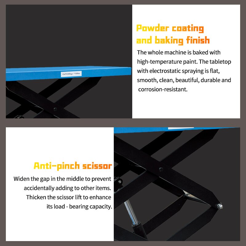 Semi-Scissor Lift Table Manufacturer - JIALITE New Portable Hydraulic Electric Metal for Retail Hotels Industries